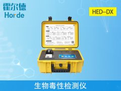 生物毒性檢測儀，可對受污染環境進行監測