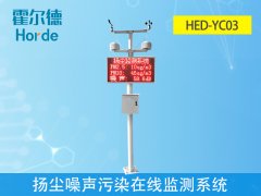 揚塵噪聲污染在線監測系統,提高監測效率